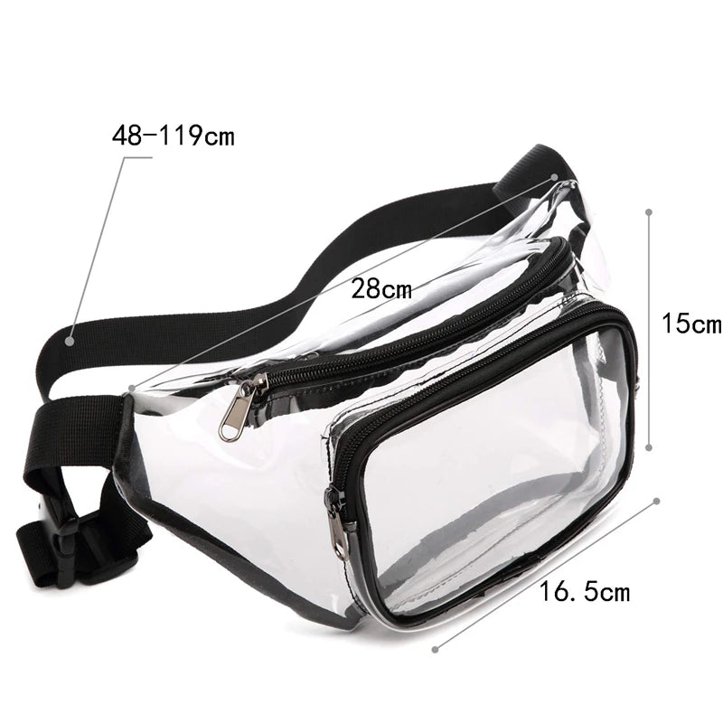 Clear fanny pack stadium approved