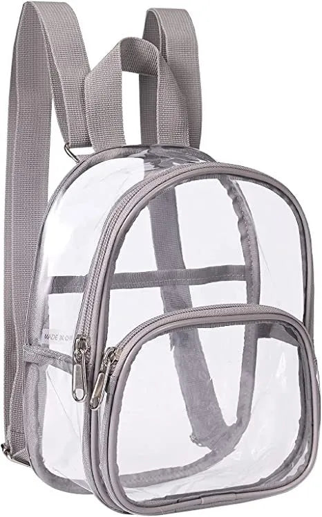 Clear Mini Backpack Stadium Approved