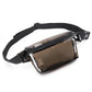 Small clear fanny pack black