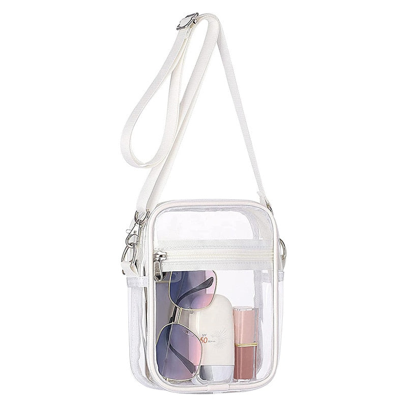 transparent crossbody bag for stadium