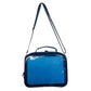 Clear square purse blue