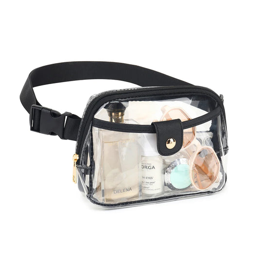 See through pvc fanny pack