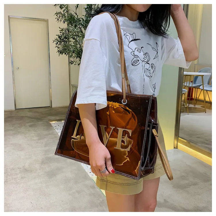 Transparent Jelly Shoulder Bag