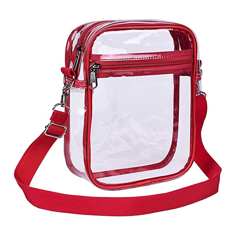 Clear Crossbody Stadium Bag