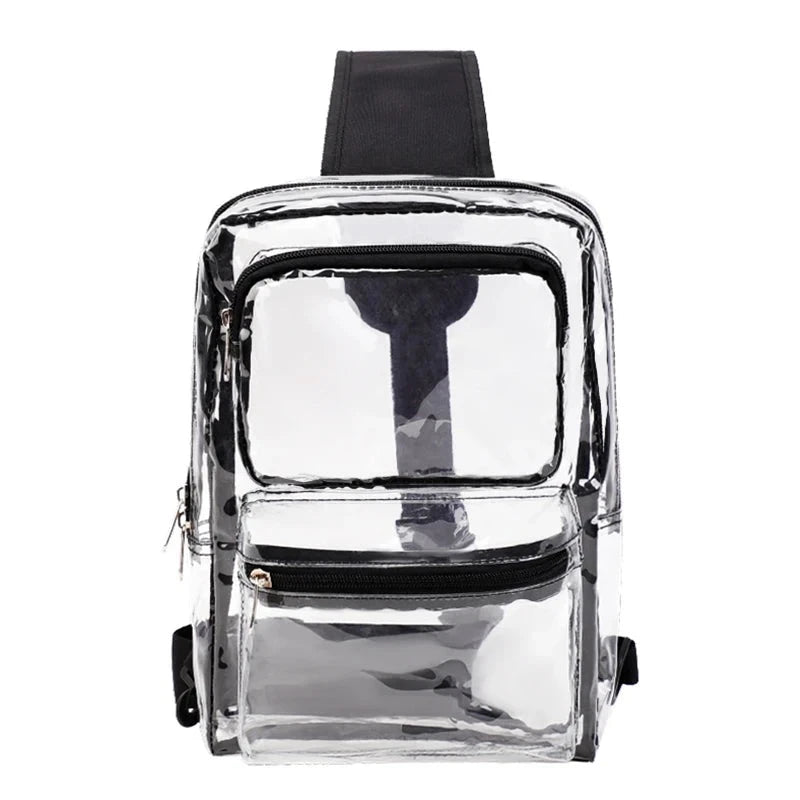 clear shoulder bag