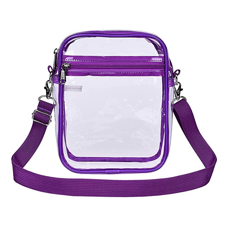 Clear Crossbody Stadium Bag