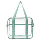 Large Clear Tote Bag With Zipper Closure