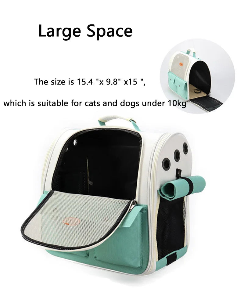 Cat Carrier Backpack Clear