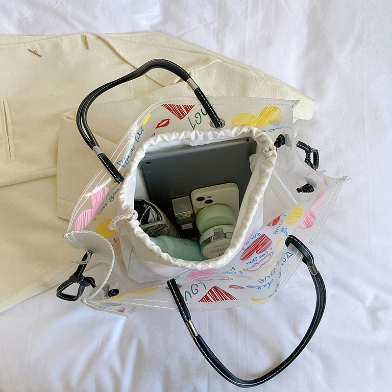 Large Clear Tote Bag