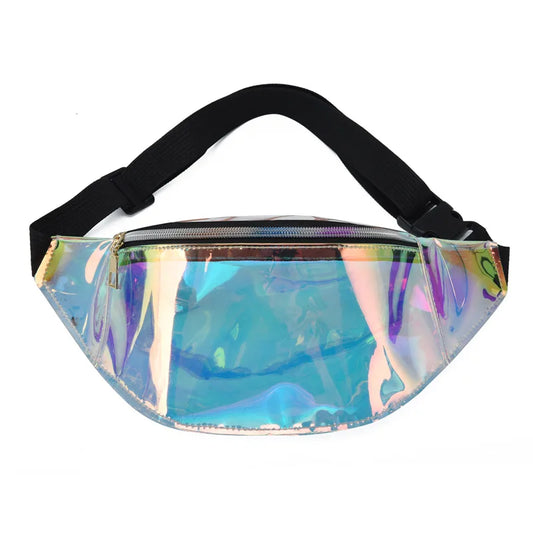 see through neon fanny pack