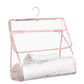 Pink Clear hanging toiletry bag