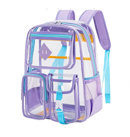 Large Heavy Duty Transparent Backpack