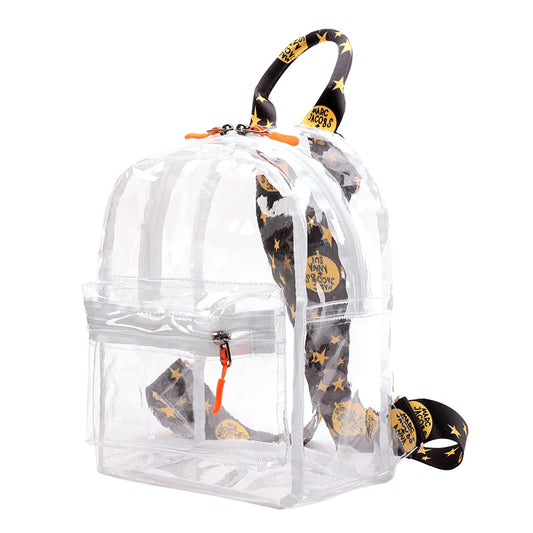 Clear backpack 12x12x6 stadium approved white