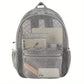 See through mesh backpack