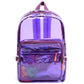 Purple Clear backpack heavy duty