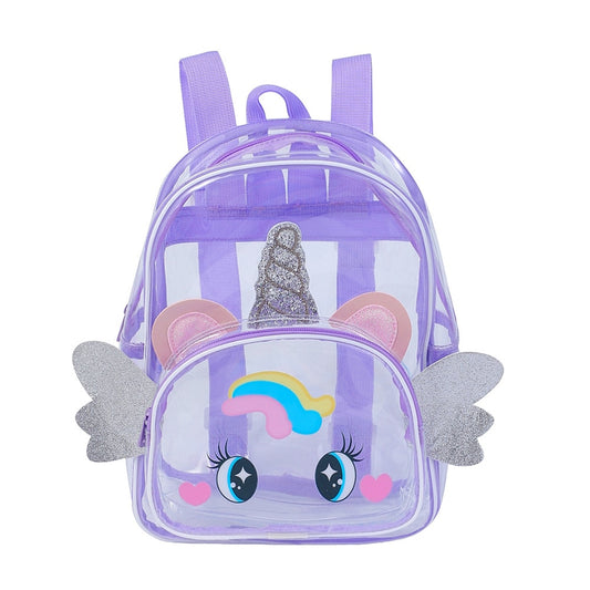 Clear Backpack Unicorn
