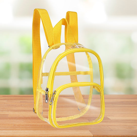 Yellow Clear Backpack