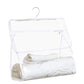 White Clear hanging toiletry bag 
