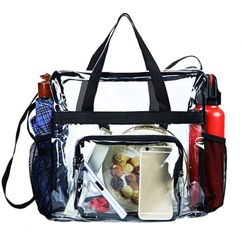 Clear Tote Bags With Pockets