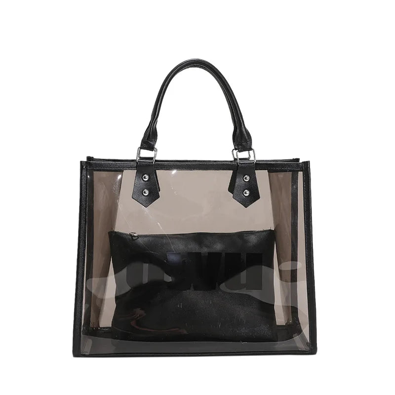 Clear Tote With Handle