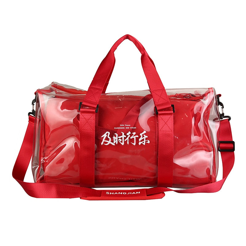 Re Transparent Duffle Bag