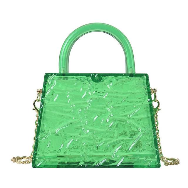 Transparent Pvc Clear Handbags  Acrylic Transparent Bag Women