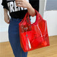 Colored Transparent Tote Bag