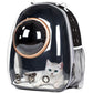 Black Clear Bubble Cat Backpack